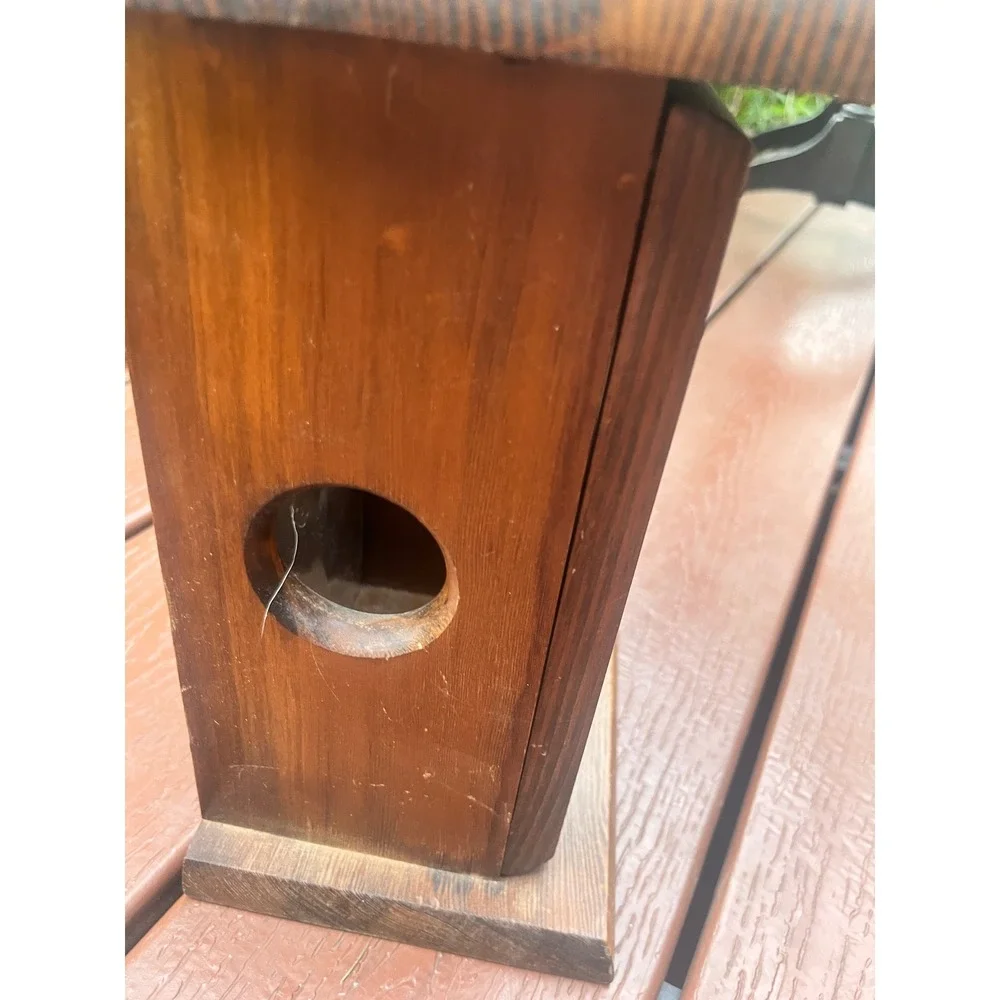 Vintage Rustic Wood Saguaro Cactus Lantern Candle Holder Desert Southwest Decor